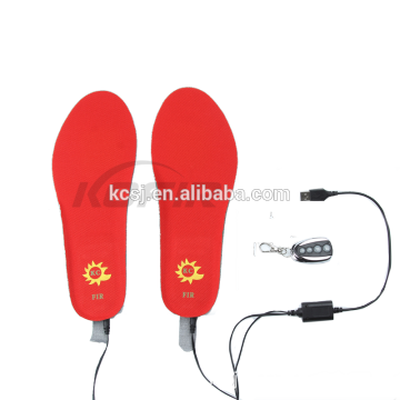 KCFIR far infrared electronic heated insoles with remote controller